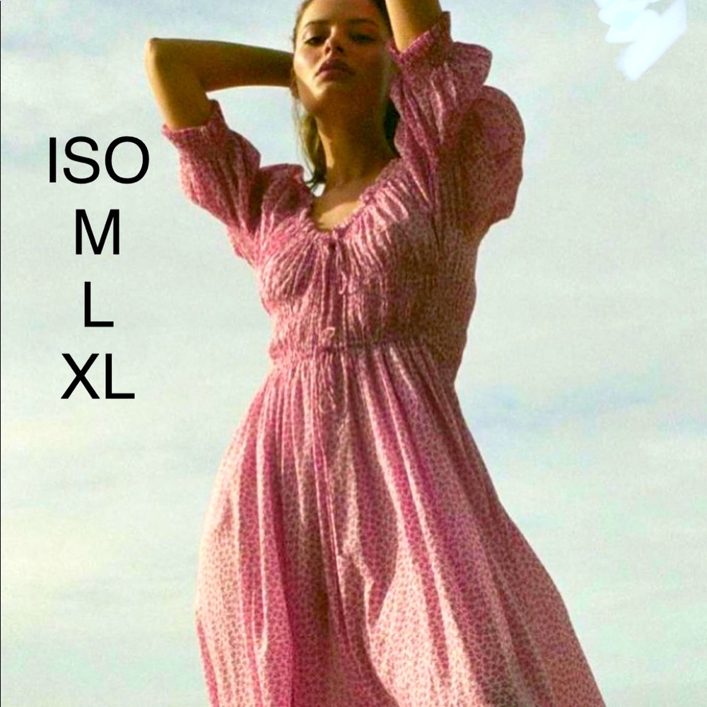 In Search Of Dôen Doen Ischia Dress Cosmos Bloom